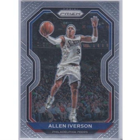 2020-21 ALLEN IVERSON PANINI PRIZM CARD - Picture 1 of 2